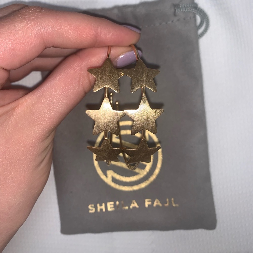 Silvina Hoops by Sheila Faji